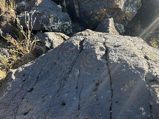 The Greenway Road and 17th Avenue Petroglyph Site