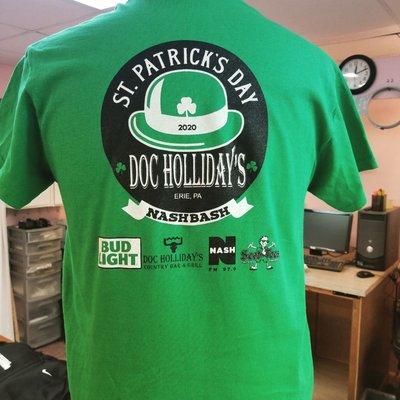 The first 97 people that get to Doc Hollidays this Saturday for Nadh Bash receive this tee free!