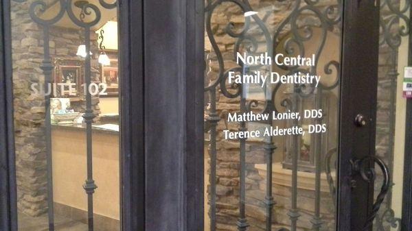 Entrance to the dental clinic.