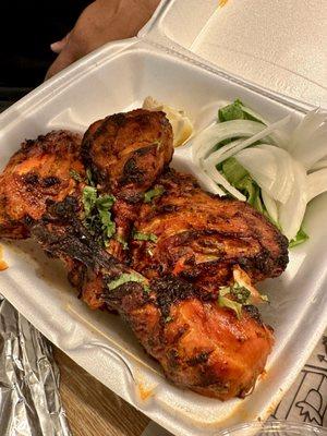 Tandoori chicken. Pretty good.