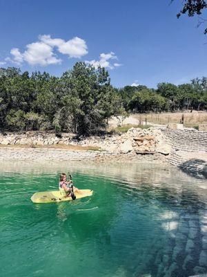 Swimming hole- only chlorinated in summer