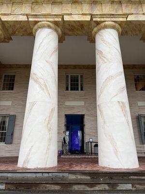 House on the Arlington cemetery