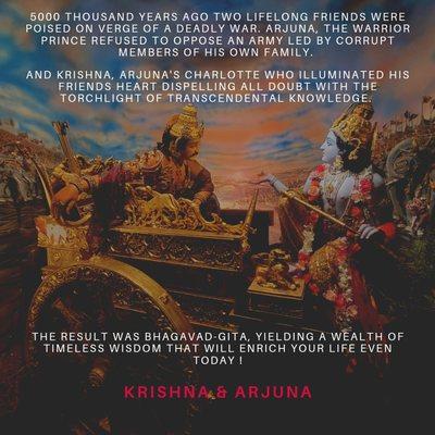 Who is Krishna & Arjuna?