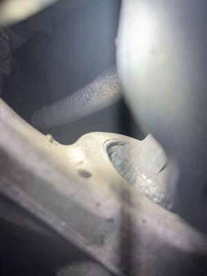 Bad lower control arm