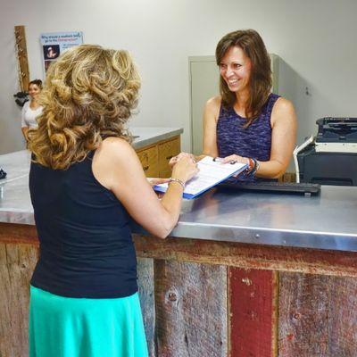 Reception Area at Revolution Chiropractic Murfreesboro