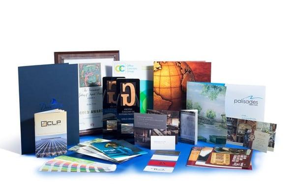 We do all kinds of customized presentation folders. We can do everything from embossing to foils on your folders.