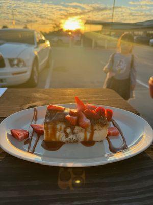 churro cheesecake