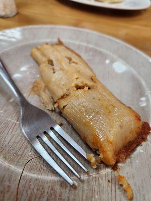 Pork tamale.