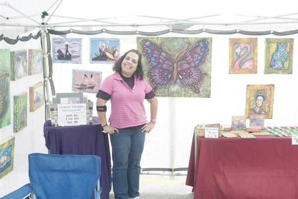 North Tampa Market - Artist open market at Bearss Groves