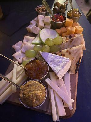 Cheese board with beautiful presentation!