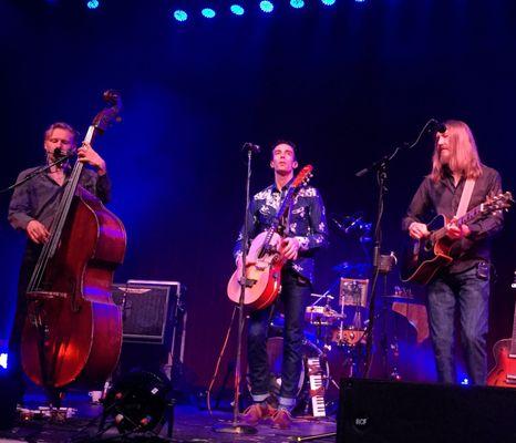 View from the 2nd row of the gold circle at the Wood Brothers, 2/14/17