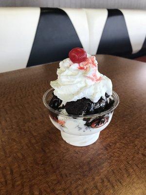 Oreo sundae