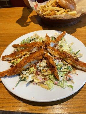 Buffalo Chicken Ranch salad