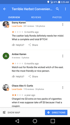 Google Map reviews. This place sucks.