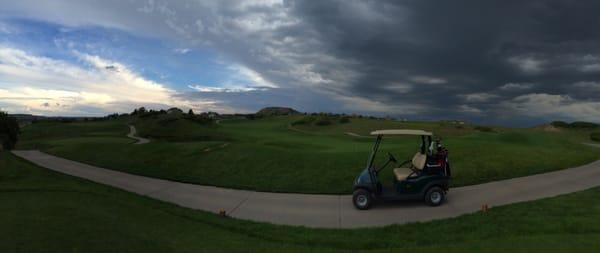 4th fairway and 5th tee box.