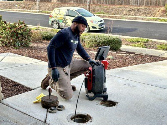 Don't let the unknown be known after your big purchase, camera inspect the homes sewer system beforehand.