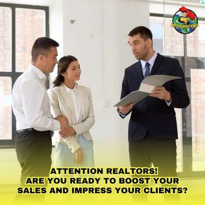 Calling all Realtors!  Ready to elevate your sales game and leave a lasting impression on your clients?