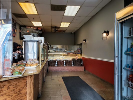 Inside O'Bagel and Deli