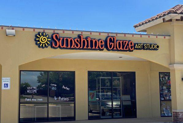 Outside of Sunshine Glaze