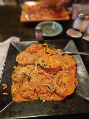 Lobster and Shrimp pasta