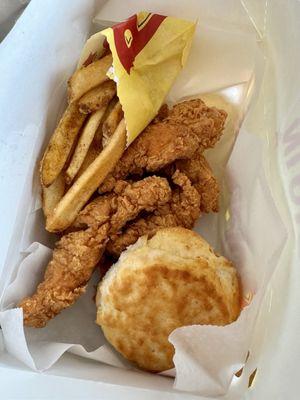 5 piece chicken tender combo