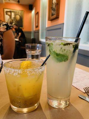 Mango Habanero margarita & mojito