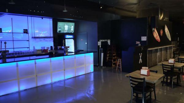 Bar area