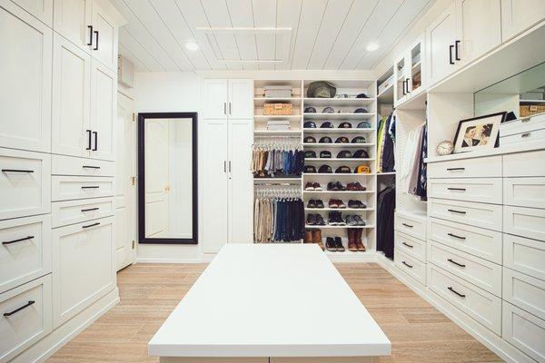 Luxury Master Walk-In Closet