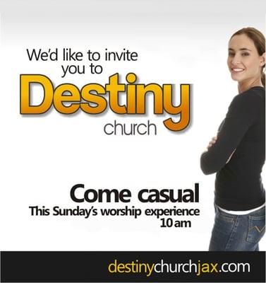 Join us Sunday mornings at 10 am @ Regal Avenues Cinema on Philips Hwy.