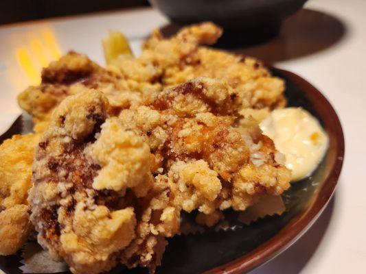 Chicken karaage, $7.99 during happy hour