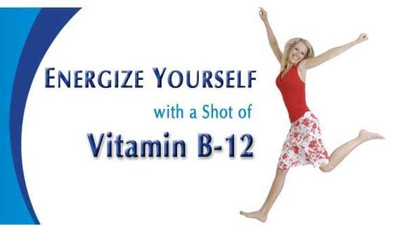 Call for your Vitamin B-12 shots.