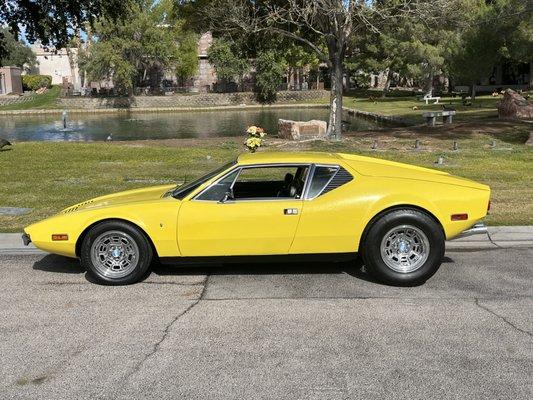 Dunn Rite repaired my 71 Pantera candy pearl paint, a miracle!