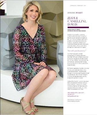 Dr. Casellini named one of Angelino Magazine's Dynamic Women of 2016.