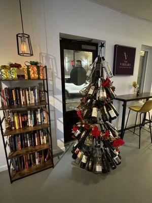 Wine bottle Christmas tree