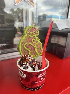 Kid's Dino Sundae