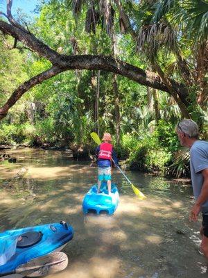 Paddleboarding lessons