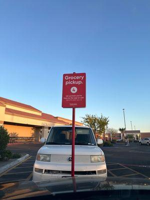 Curbside parking!