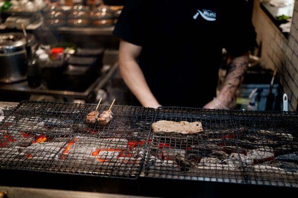 Yakitori grill