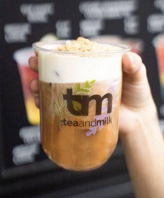 PI DAY SPECIAL (3.14)

Classic Black Milk Tea with our homemade signature cream and honey graham crumble!