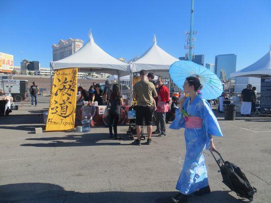 2014 Aki Matsuri, Example of being respectful and feeling the vibe.