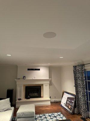 In ceiling speakers