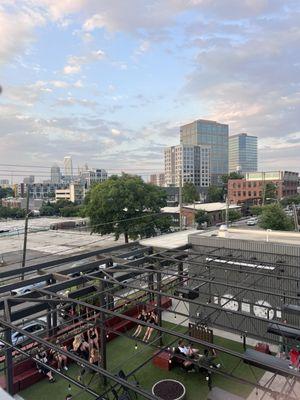 Rooftop view