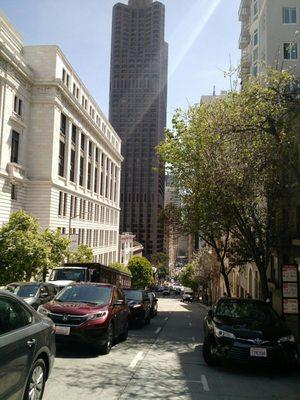 Bank of America building on Pine St.