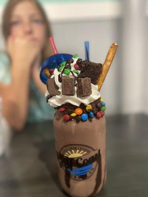 Chocolate Supreme milkshake