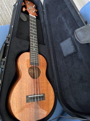 K'Aloha koa wood concert ukulele