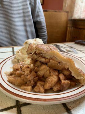 Mile high Apple pie