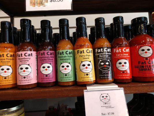 Fat Cat sauces