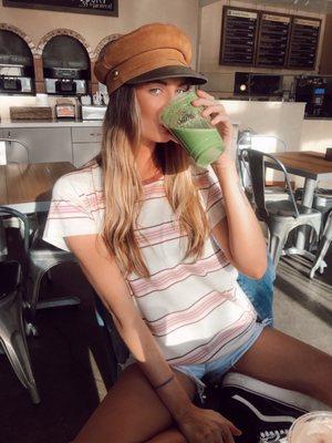 Pick me up green juice is a must!