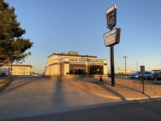 Frontage Road View