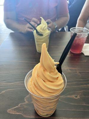 Pineapple and Orange Dole Whip